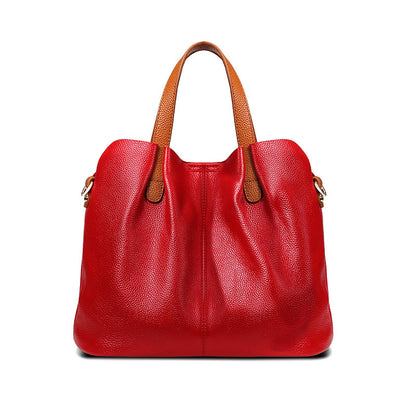 Brava Fashion™ Crafted Leather Handbag