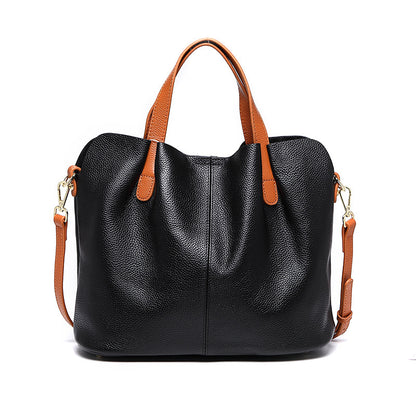 Brava Fashion™ Crafted Leather Handbag