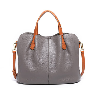 Brava Fashion™ Crafted Leather Handbag